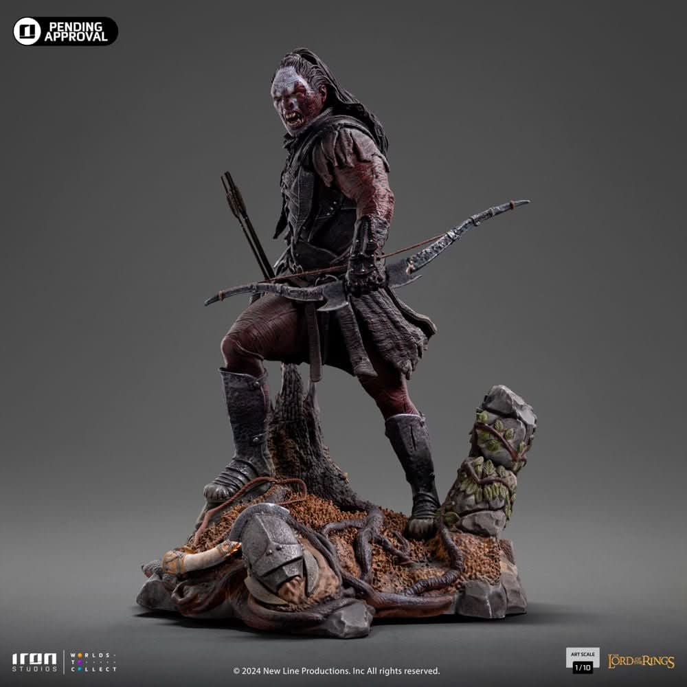 Lurtz Uruk-Hai Leader - The Lord of the Rings - Art Scale 1/10 - Iron Studios