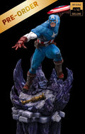 Digital Pre - Order - Statue Captain America Deluxe - Infinity Gauntlet Diorama - Art Scale 1/10 - Iron Studios