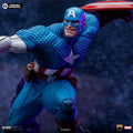 Digital Pre - Order - Statue Captain America Deluxe - Infinity Gauntlet Diorama - Art Scale 1/10 - Iron Studios