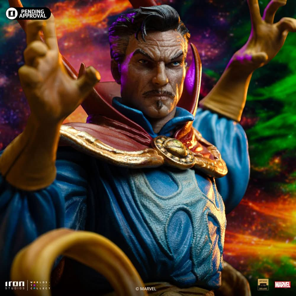 Digital Pre - Order - Statue Dr. Strange Deluxe - Thanos x Avengers Comics - Art Scale 1/10 - Iron Studios