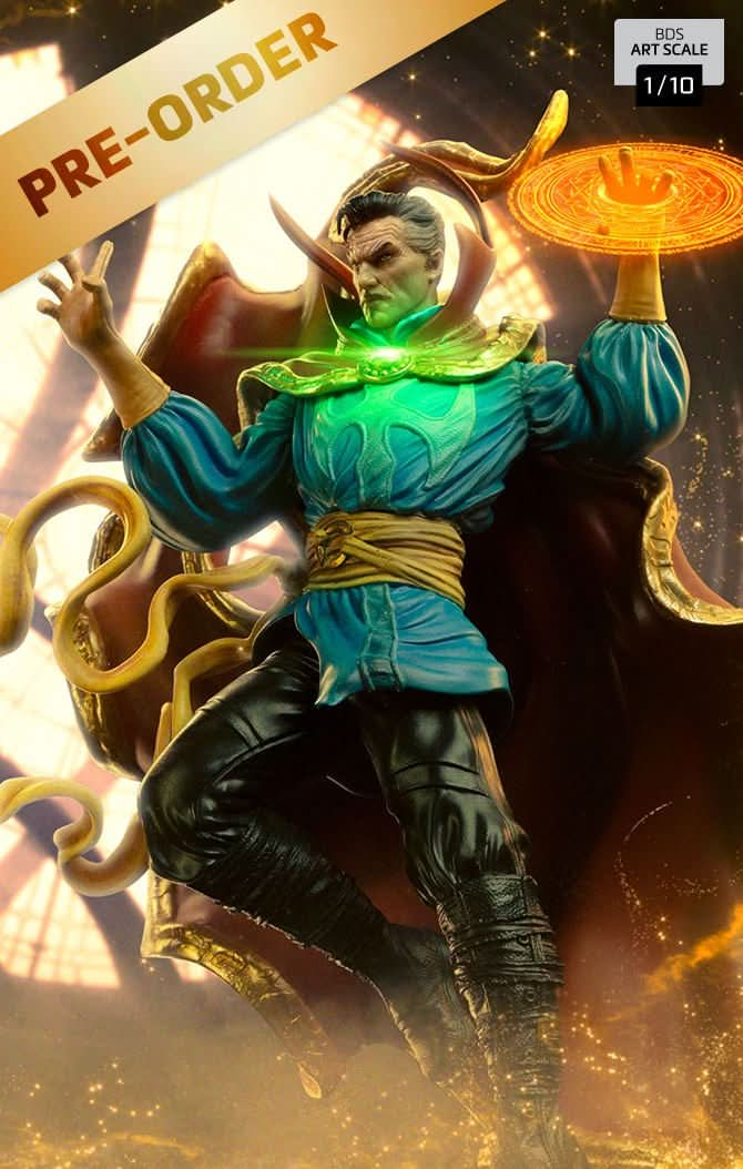 Digital Pre - Order - Statue Dr. Strange - Thanos x Avengers Comics - Art Scale 1/10 - Iron Studios