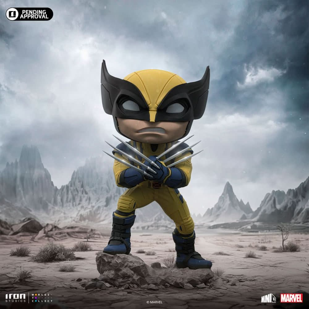 Digital Pre - Order - Statue Wolverine - Deadpool and Wolverine - MiniCo - Iron Studios