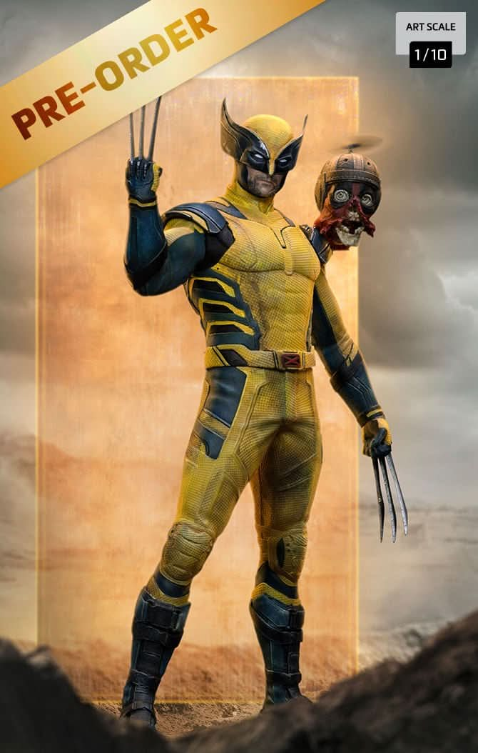 Digital Pre - Order - Statue Wolverine - Deadpool & Wolverine - Art Scale 1/10 - Iron Studios