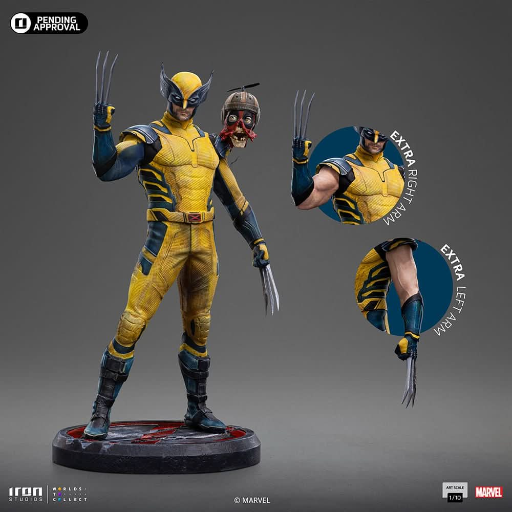 Digital Pre - Order - Statue Wolverine - Deadpool & Wolverine - Art Scale 1/10 - Iron Studios