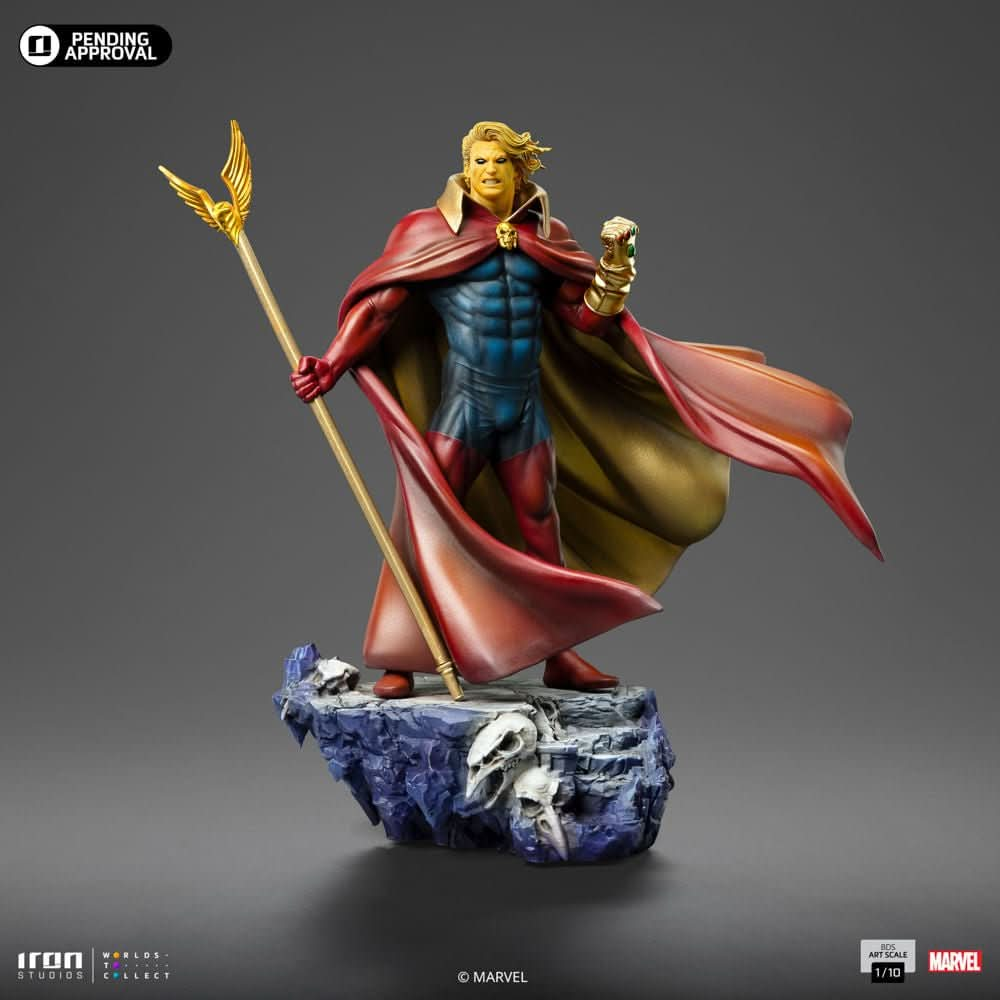 Digital Pre - Order - Statue Adam Warlock - Infinity Gauntlet Diorama - Art Scale 1/10 - Iron Studios