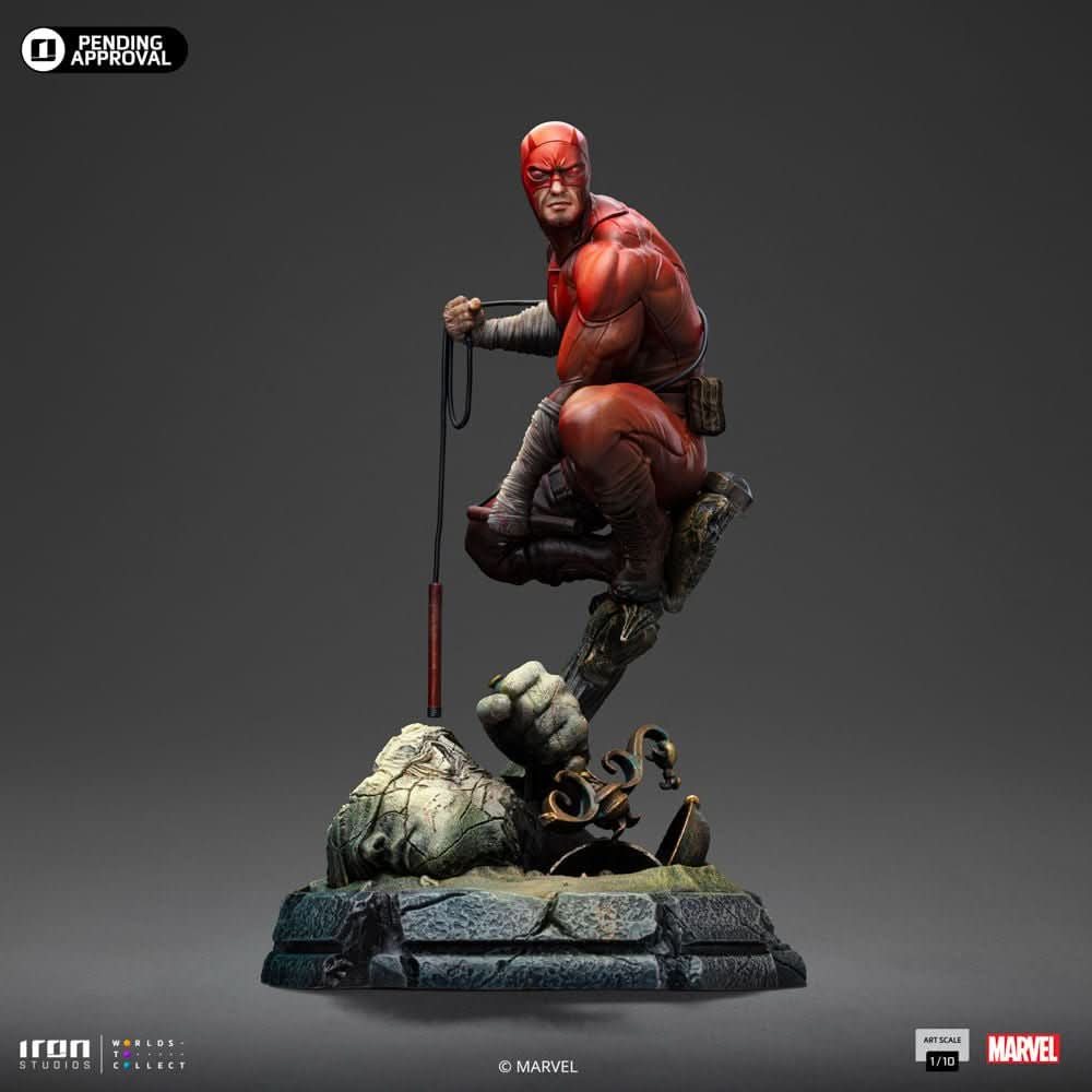 Digital Pre - Order - Statue Daredevil Unleashed - Marvel Comics - Art Scale 1/10 - Iron Studios