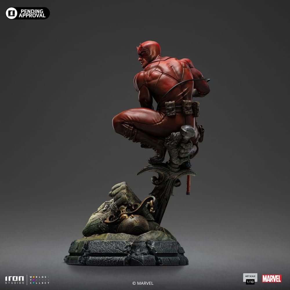 Digital Pre - Order - Statue Daredevil Unleashed - Marvel Comics - Art Scale 1/10 - Iron Studios
