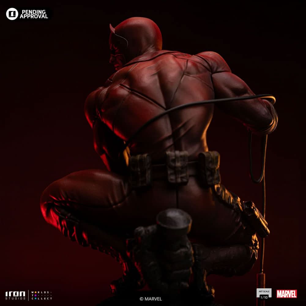 Digital Pre - Order - Statue Daredevil Unleashed - Marvel Comics - Art Scale 1/10 - Iron Studios
