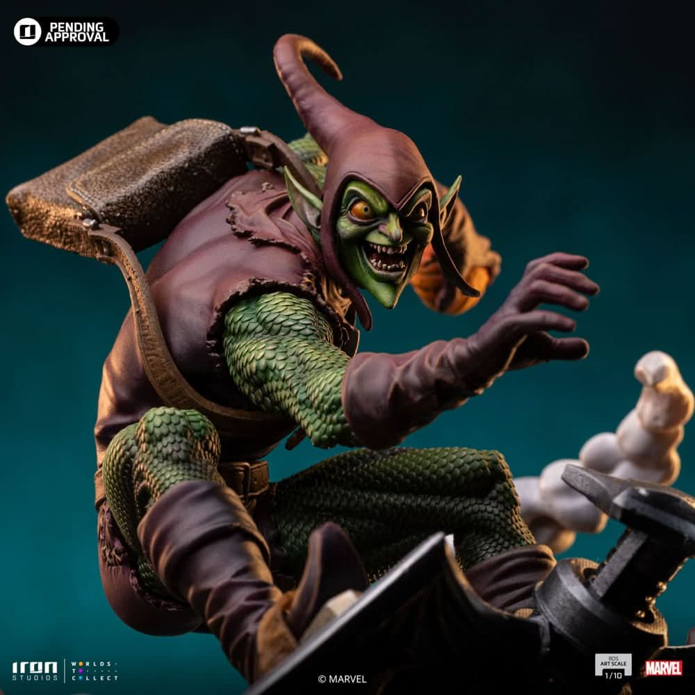 Digital Pre - Order - Statue Green Goblin - Spider - man vs Villains Diorama - BDS Art Scale 1/10 - Iron Studios