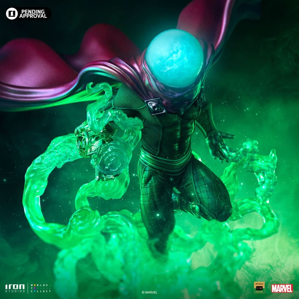 Digital Pre - Order - Statue Mysterio Deluxe - Spider - man vs Villains - Art Scale 1/10 - Iron Studios