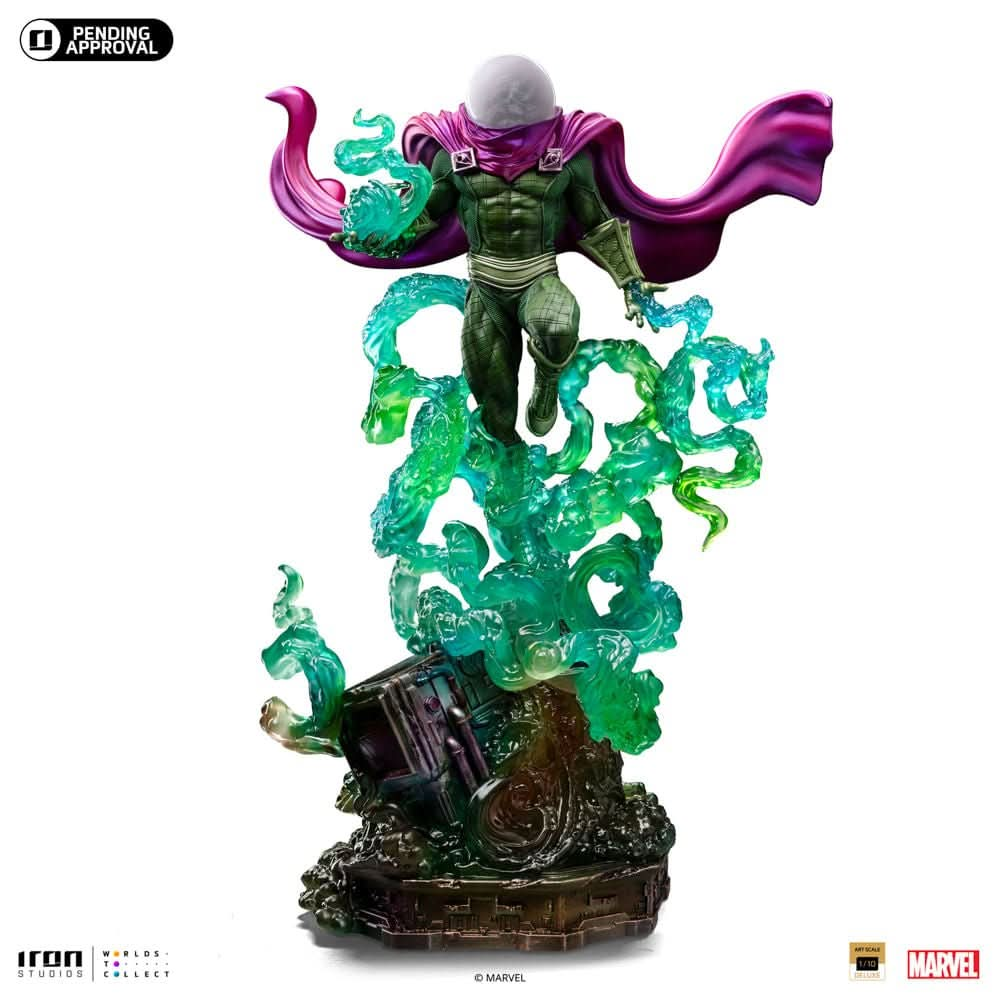 Digital Pre - Order - Statue Mysterio Deluxe - Spider - man vs Villains - Art Scale 1/10 - Iron Studios