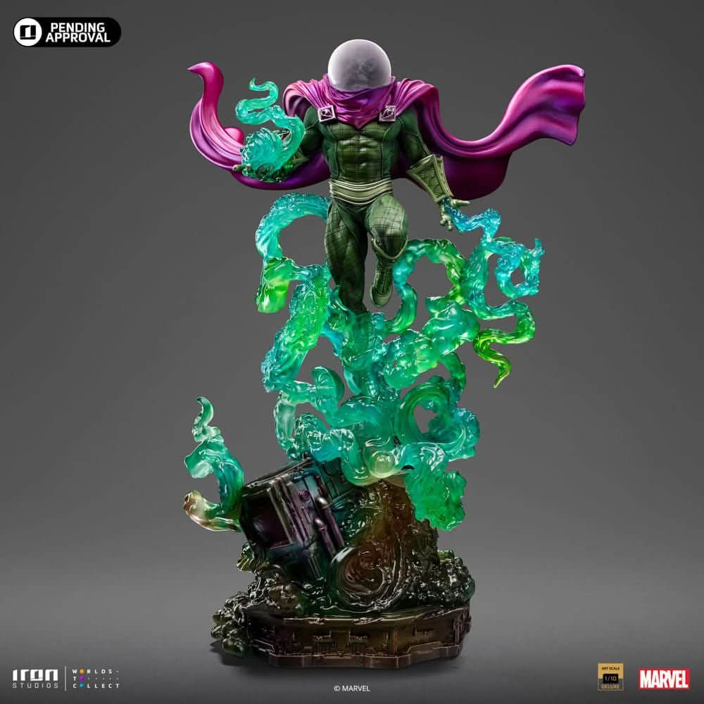 Digital Pre - Order - Statue Mysterio Deluxe - Spider - man vs Villains - Art Scale 1/10 - Iron Studios