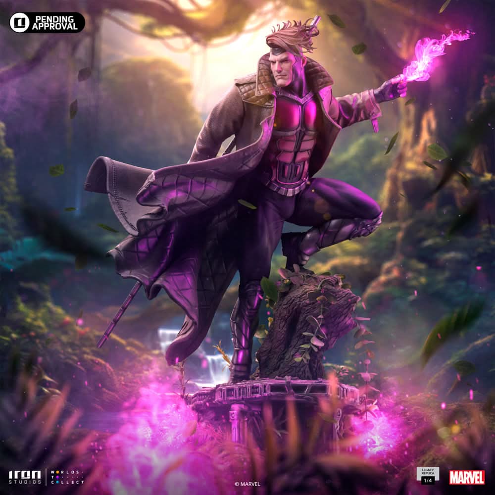 Statue Gambit - X-Men Comics - Legacy Replica 1/4 - Iron Studios