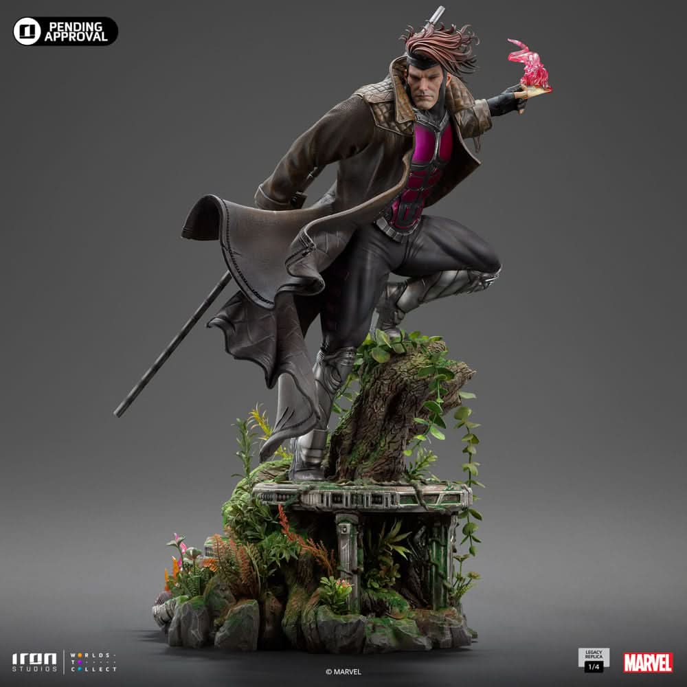 Statue Gambit - X-Men Comics - Legacy Replica 1/4 - Iron Studios