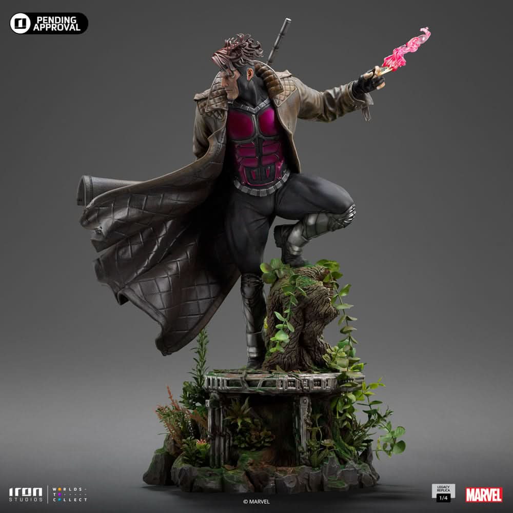 Statue Gambit - X-Men Comics - Legacy Replica 1/4 - Iron Studios