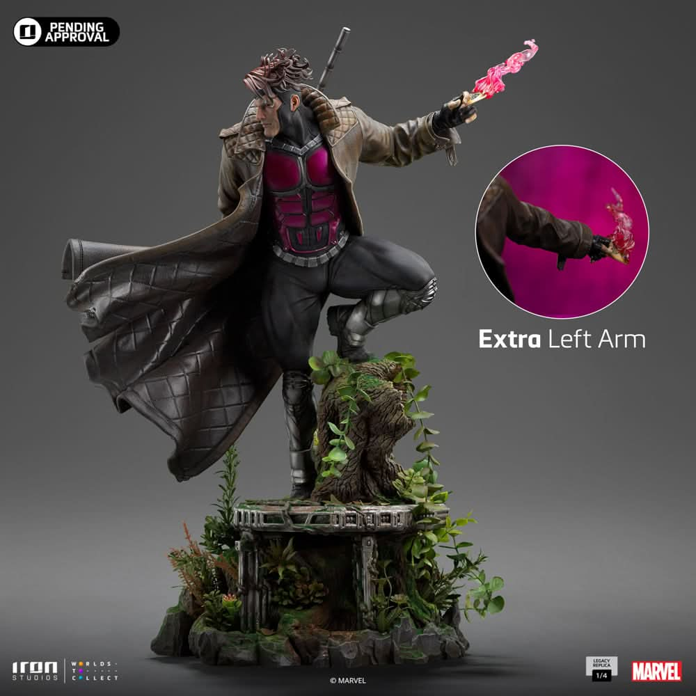 Statue Gambit Comics Legacy Replica 1/4 - Iron Studios