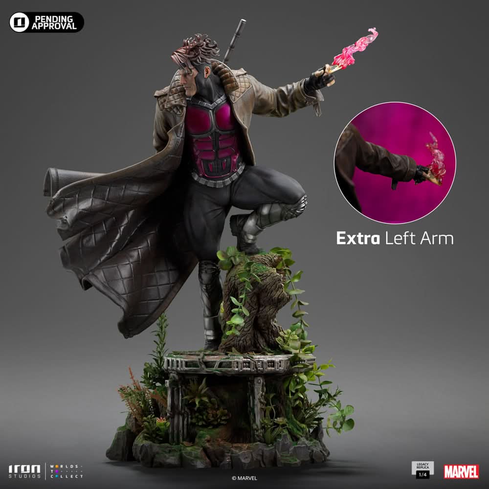 Statue Gambit - X-Men Comics - Legacy Replica 1/4 - Iron Studios
