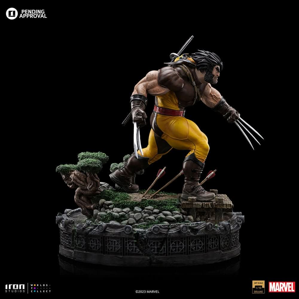 Digital Pre - Order - Statue Wolverine Unleashed Deluxe - Marvel - Art Scale 1/10 - Iron Studios