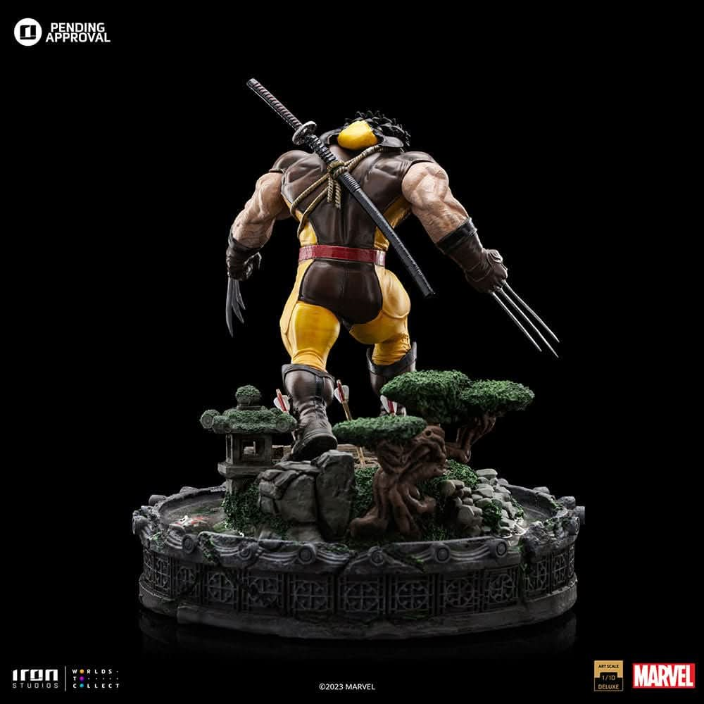 Digital Pre - Order - Statue Wolverine Unleashed Deluxe - Marvel - Art Scale 1/10 - Iron Studios