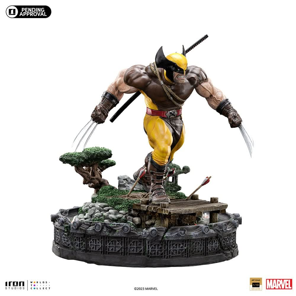 Digital Pre - Order - Statue Wolverine Unleashed Deluxe - Marvel - Art Scale 1/10 - Iron Studios