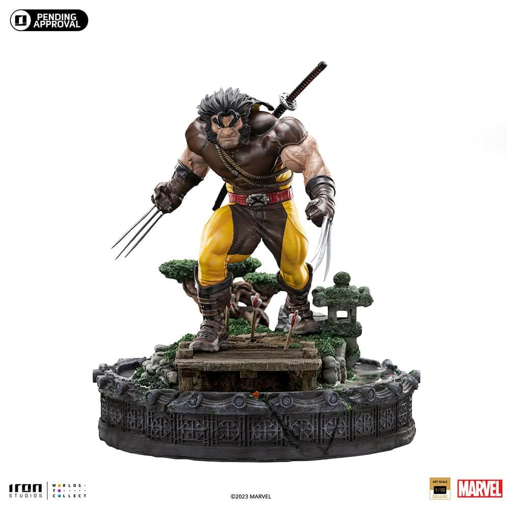 Digital Pre - Order - Statue Wolverine Unleashed Deluxe - Marvel - Art Scale 1/10 - Iron Studios