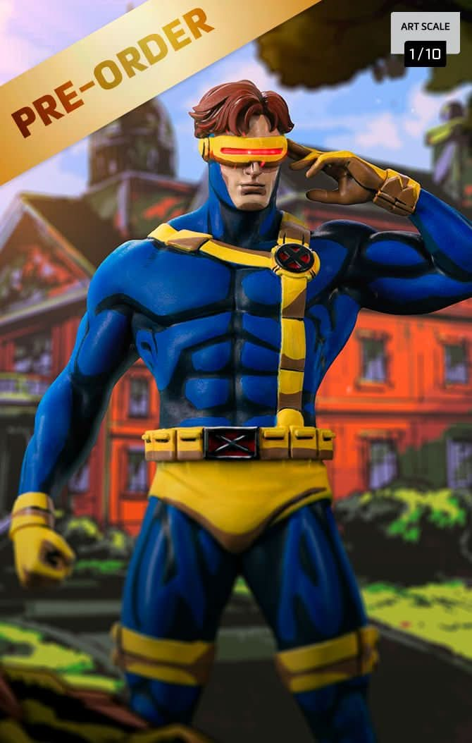 Digital Pre - Order - Statue Cyclops - X - Men 97 - Art Scale 1/10 - Iron Studios