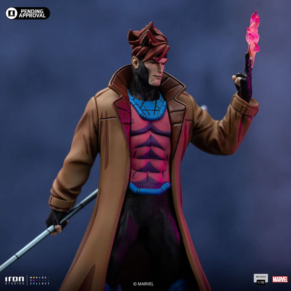 Digital Pre - Order - Statue Gambit - X - Men 97 - Art Scale 1/10 - Iron Studios