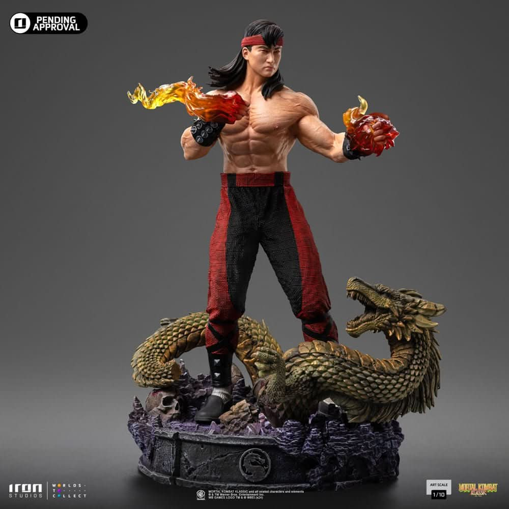 Digital Pre - Order - Statue Liu Kang - Mortal Kombat - Art Scale 1/10 - Iron Studios