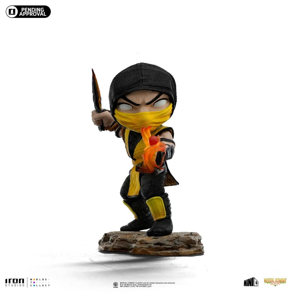 Digital Pre - Order - Statue Scorpion - Mortal Kombat - Minico - Iron Studios