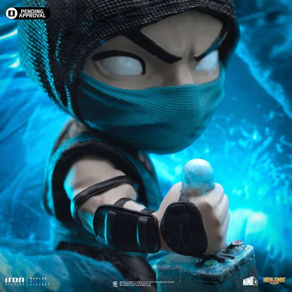 Digital Pre - Order - Statue Sub - Zero - Mortal Kombat - Minico - Iron Studios