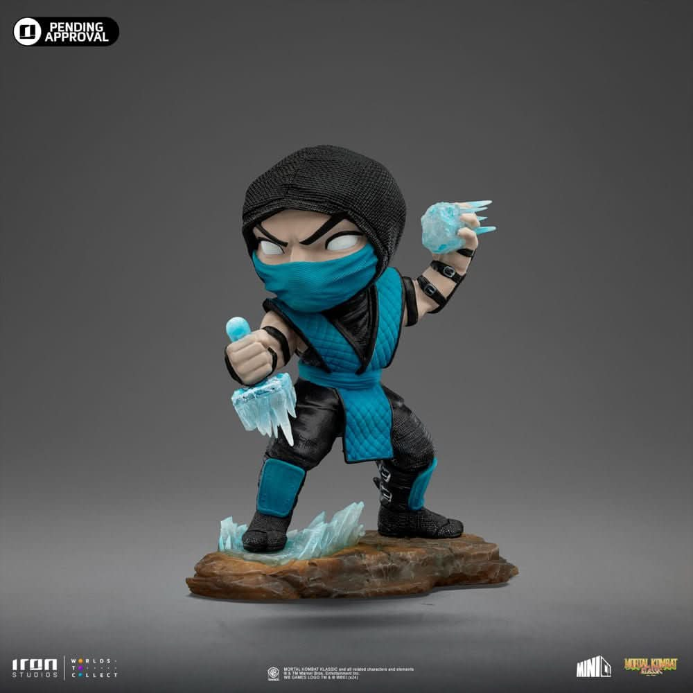 Digital Pre - Order - Statue Sub - Zero - Mortal Kombat - Minico - Iron Studios