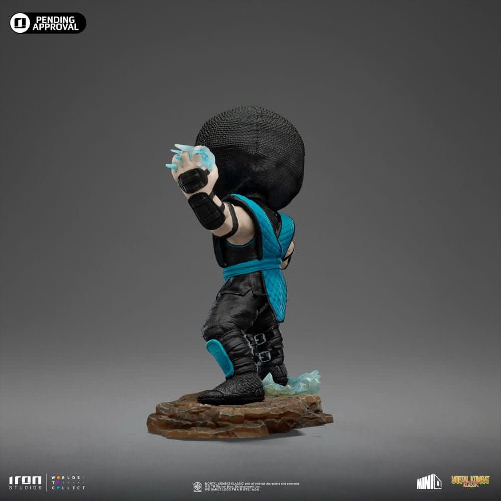 Digital Pre - Order - Statue Sub - Zero - Mortal Kombat - Minico - Iron Studios