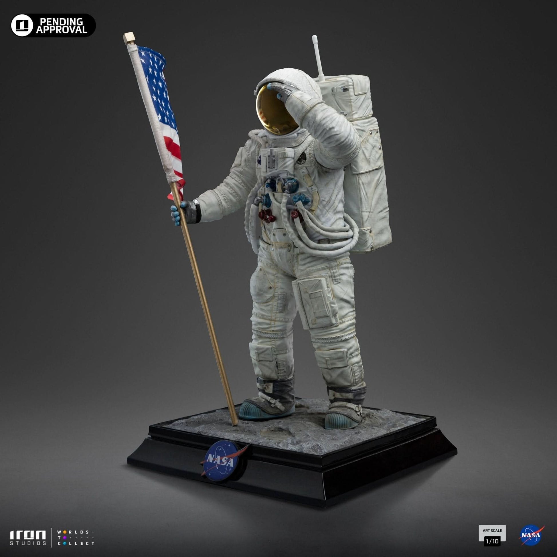 Digital Pre - Order - Statue Apollo 11 Astronaut - Nasa - Art Scale 1/10 - Iron Studios