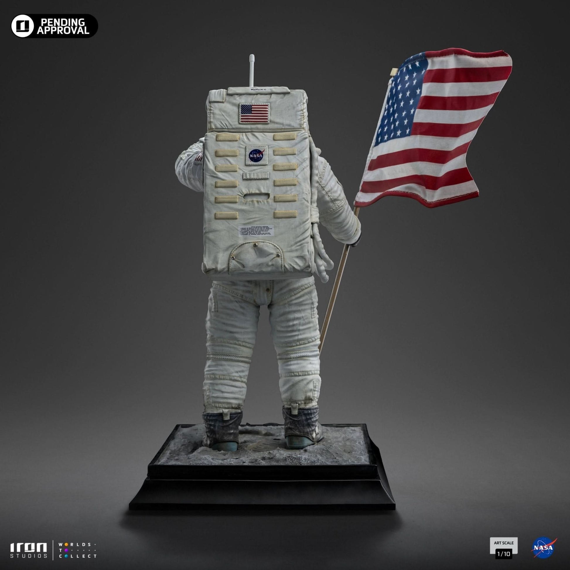 Digital Pre - Order - Statue Apollo 11 Astronaut - Nasa - Art Scale 1/10 - Iron Studios