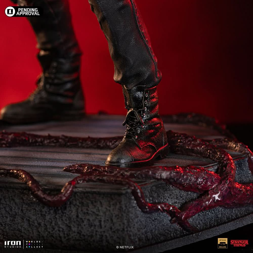 Digital Pre - Order - Statue Eddie - Stranger Things - Art Scale 1/10 - Iron Studios