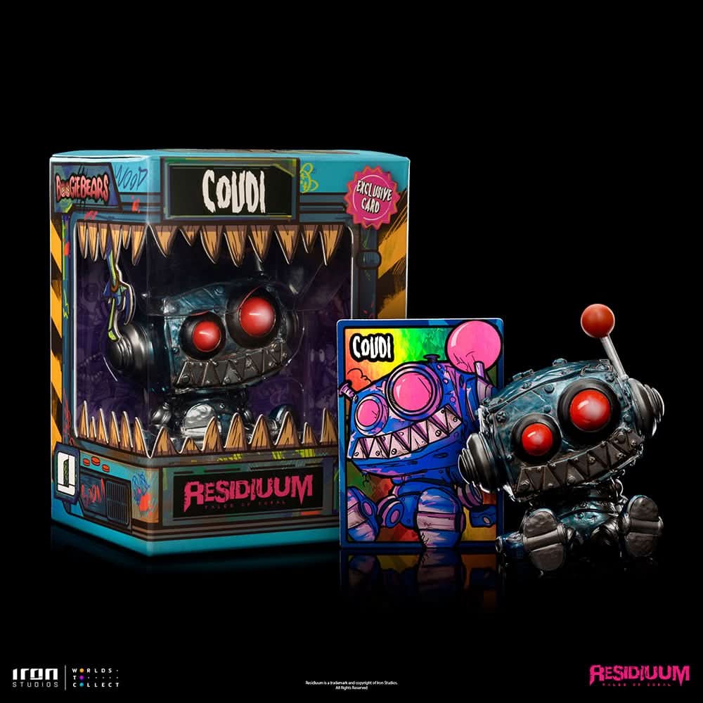 Statue Coudi - Residiuum's Boogie Bears - Monster Scale - Iron Studios
