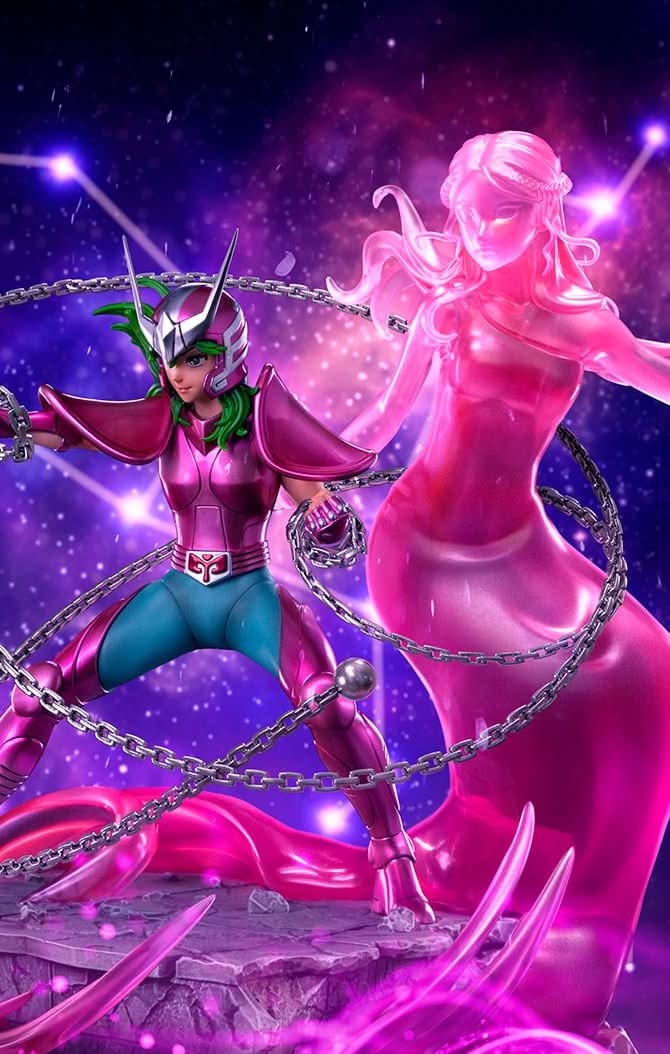 Statue Andromeda Shun Deluxe - Saint Seiya - Art Scale 1/10 - Iron Studios