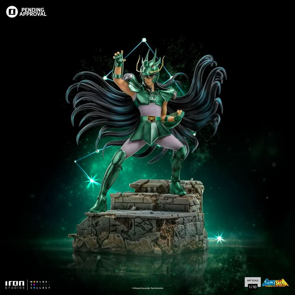 Digital Pre - Order - Statue Dragon Shiryu - Saint Seiya - Art Scale 1/10 - Iron Studios