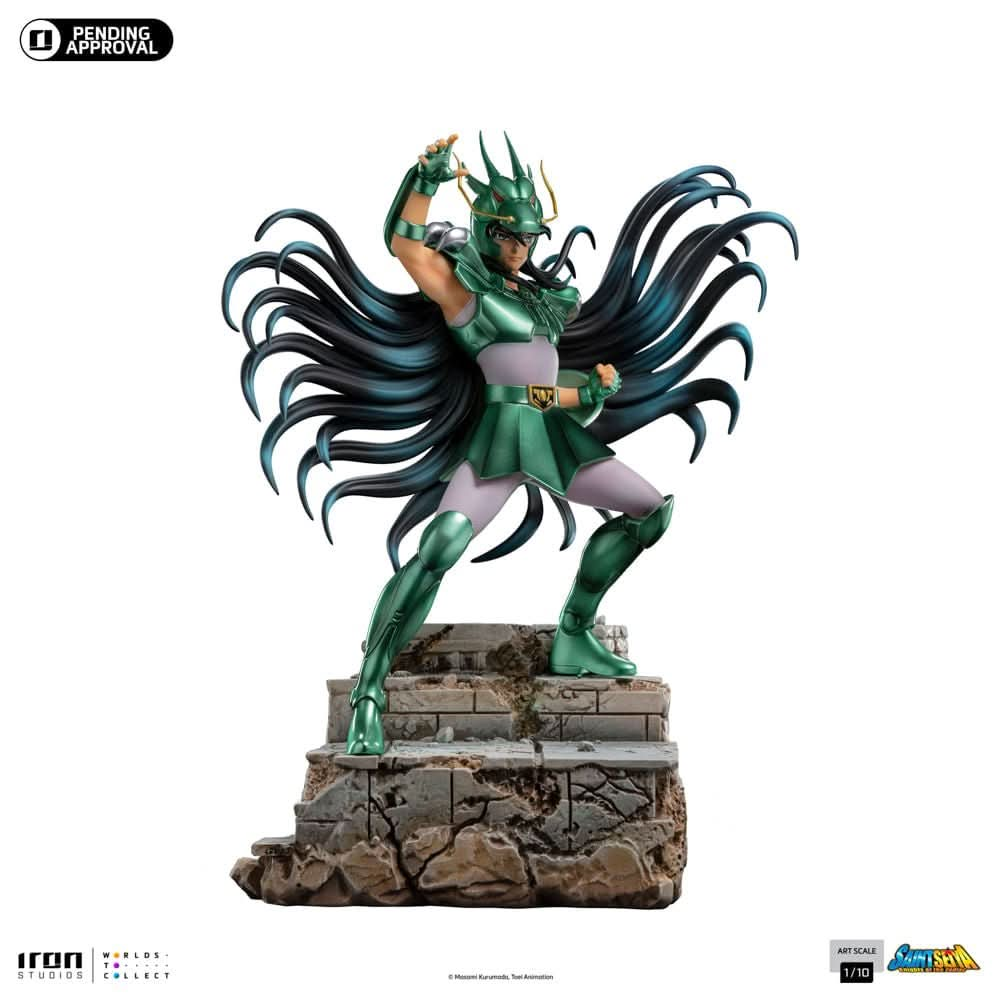 Digital Pre - Order - Statue Dragon Shiryu - Saint Seiya - Art Scale 1/10 - Iron Studios