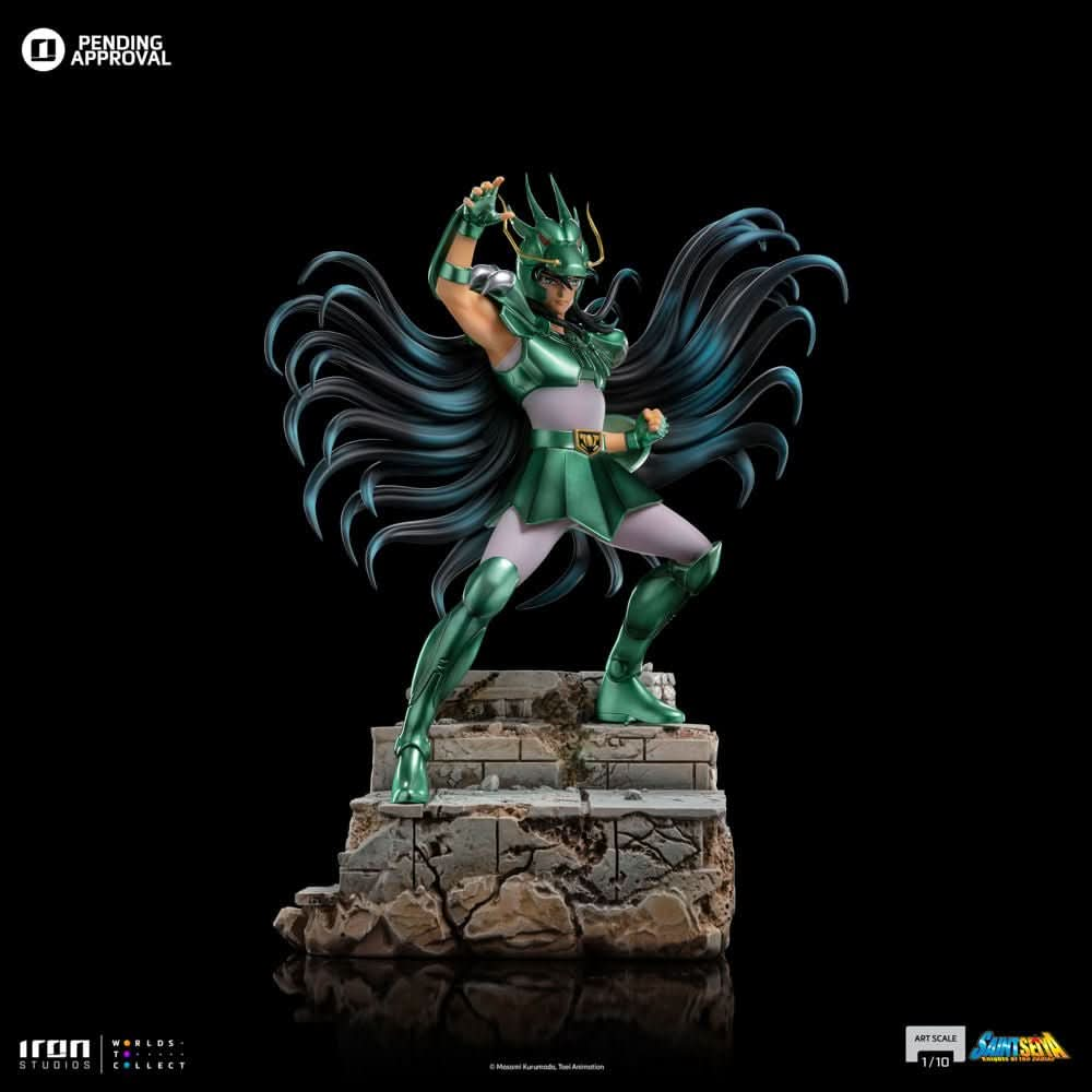 Digital Pre - Order - Statue Dragon Shiryu - Saint Seiya - Art Scale 1/10 - Iron Studios