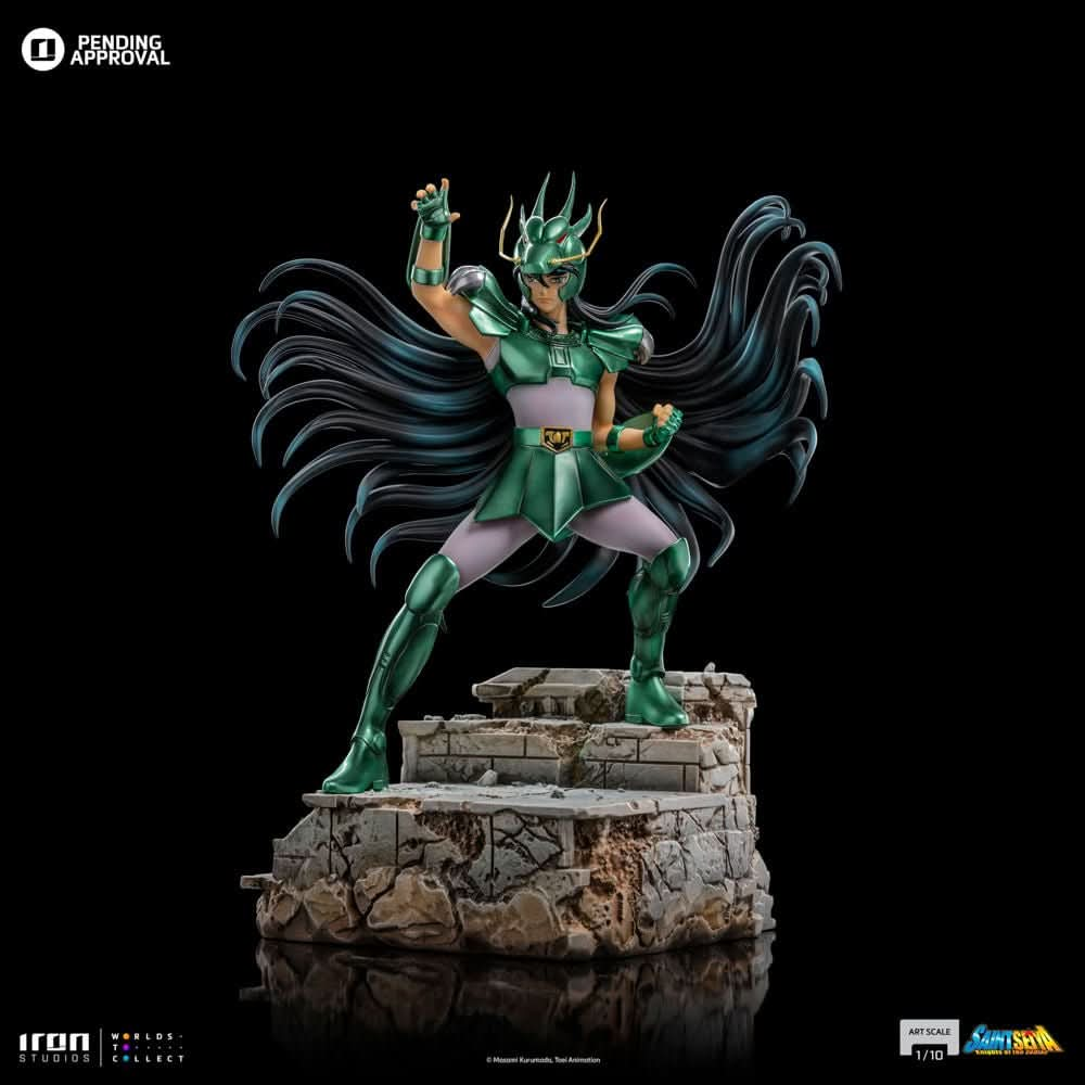 Digital Pre - Order - Statue Dragon Shiryu - Saint Seiya - Art Scale 1/10 - Iron Studios