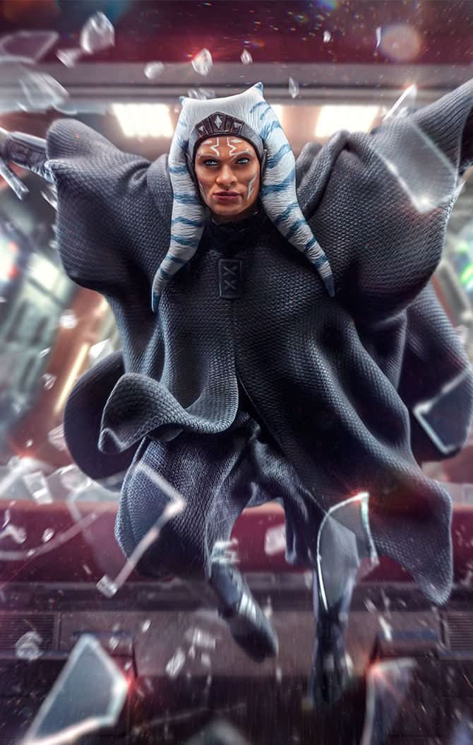 Digital Pre - Order - Statue Ahsoka Tano - Star Wars: Ahsoka Series - Art Scale 1/10 - Iron Studios