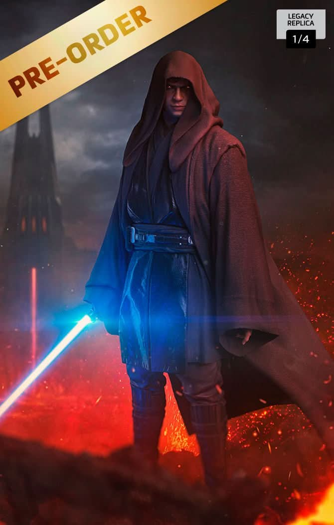 Digital Pre - Order - Statue Anakin Skywalker - Star Wars - Legacy Replica 1/4 - Iron Studios