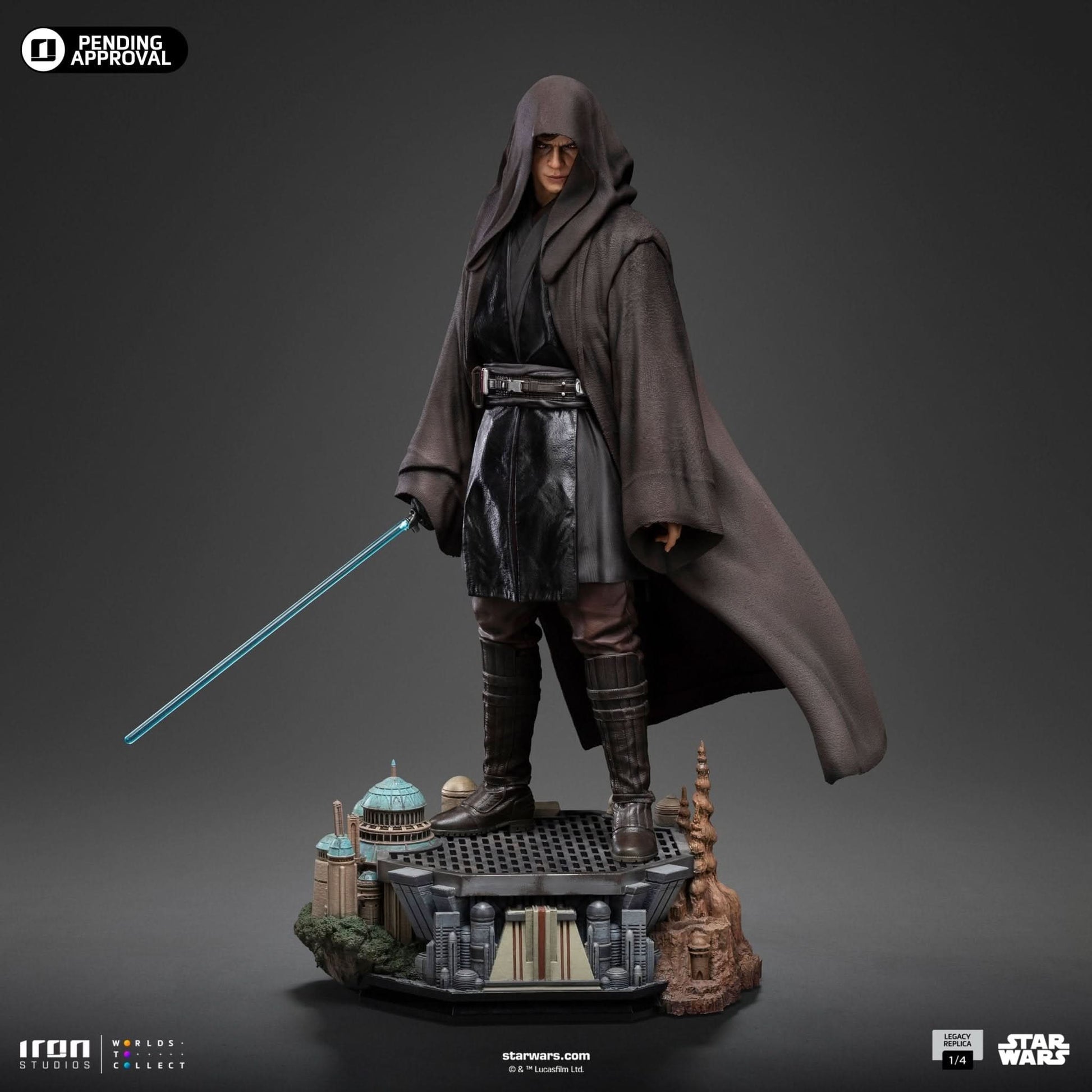 Digital Pre - Order - Statue Anakin Skywalker - Star Wars - Legacy Replica 1/4 - Iron Studios