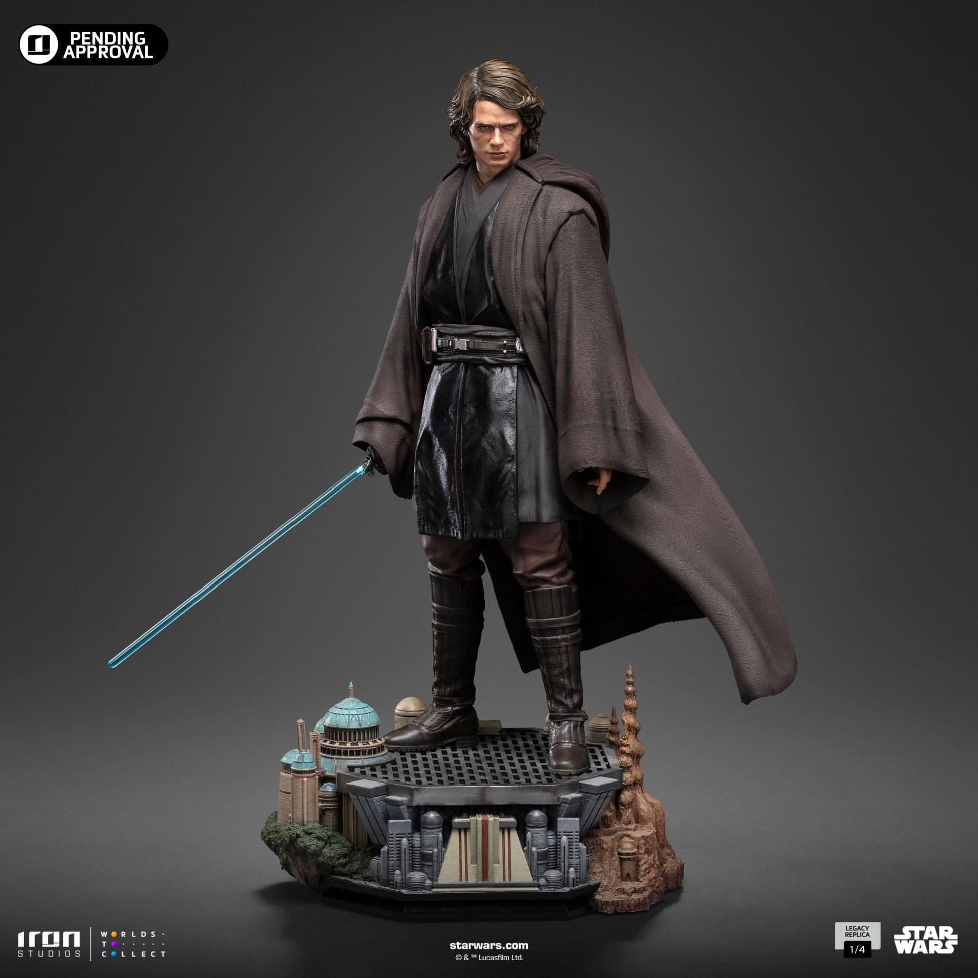 Digital Pre - Order - Statue Anakin Skywalker - Star Wars - Legacy Replica 1/4 - Iron Studios