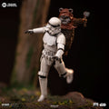 Digital Pre - Order - Statue AT - ST and Chewbacca - Star Wars - Demi Art Scale 1/20 - Iron Studios