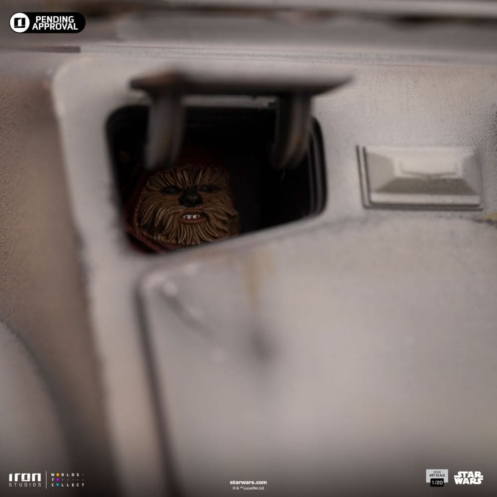 Statue AT-ST and Chewbacca - Star Wars - Demi Art Scale 1/20 - Iron Studios