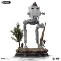 Digital Pre - Order - Statue AT - ST and Chewbacca - Star Wars - Demi Art Scale 1/20 - Iron Studios