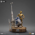 Digital Pre - Order - Statue C - 3PO and R2 - D2 Deluxe - Star Wars - Art Scale 1/10 - Iron Studios