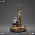 Digital Pre - Order - Statue C - 3PO and R2 - D2 Deluxe - Star Wars - Art Scale 1/10 - Iron Studios